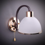 Изображение Бра настенное Light House DL-17223/1W BK+FG черное ИМ Light-Deco 