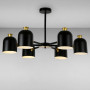 Зображення Люстра підвісна Light House LS-13107-6 BK чорнийИМ Light-Deco