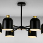 Зображення Люстра підвісна Light House LS-13107-6 BK чорнийИМ Light-Deco1