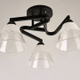 Изображение Люстра потолочная Light House SH-16021/3 BK черныйИМ Light-Deco1