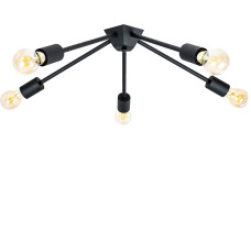 Світильник стельовий Attic K-5 C320 Black Чорний (1503)