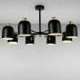Зображення Люстра підвісна Light House LS-13107-8 BK чорнийИМ Light-Deco