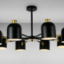 Зображення Люстра підвісна Light House LS-13107-8 BK чорнийИМ Light-Deco1