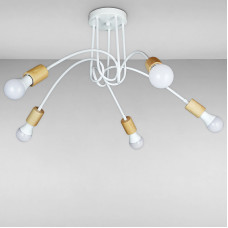 Люстра стельова Light House LS-16266-5 WH біла