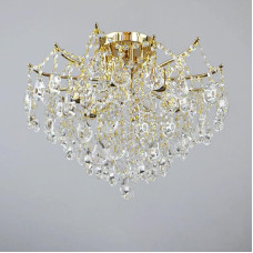 Люстра стельова кришталева Light House NM-14715/6 FG золото