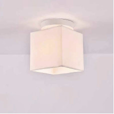 Люстра стельова з абажуром Light House NM-14781/1 WT TK E27 білий