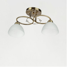 Люстра стельова Light House SH-1018/2 AB 440*150*220 E27*2 бронза