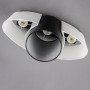 Изображение Люстра потолочная Light House SRS-16086/3B черный/белый ИМ Light-Deco 2 