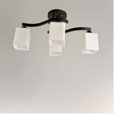 Люстра стельова Light House SRS-16242/4 чорний