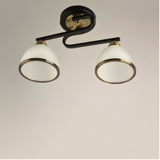 Люстра потолочная Light House SH-7596/2 BK+AB черный