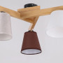 Зображення Люстра стельова дерев'яна Light House SRS-16250-3A бежевий ИМ Light-Deco 1 
