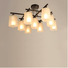 Люстра стельова Light House SRS-16301/9 чорний