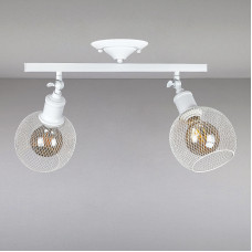Люстра потолочная лофт Light House LS-14023F-2 WH белая