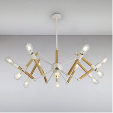 Люстра стельова павук Light House LS-14643-12 WH біла