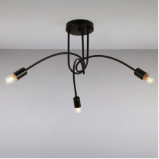 Люстра стельова Light House LS-13927/3 BK чорний