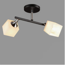 Люстра стельова Light House NM-15672/2 BK+CR чорний