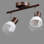 Зображення Люстра стельова Light House SH-15402/2 SKFG+CR коричнева ИМ Light-Deco 