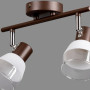 Зображення Люстра стельова Light House SH-15402/2 SKFG+CR коричнева ИМ Light-Deco 1 