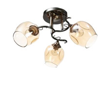 Люстра стельова Light House MX-16382/3 чорний + хром