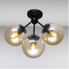 Люстра стельова молекула Light House LS-13173-3 BK чорний