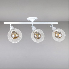 Люстра стельова лофт Light House LS-14023F-3 WH біла