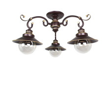 Люстра стельова Light House SRS-16286-3 коричневий