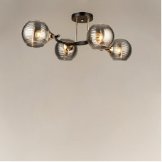 Люстра стельова Light House SRS-16294/4 чорний