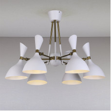 Люстра потолочная Light House LS-13105-6 WH белый