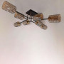Зображення Люстра стельова Light House NM-16465/8 FGD+BK чорнийИМ Light-Deco