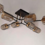 Зображення Люстра стельова Light House NM-16465/8 FGD+BK чорнийИМ Light-Deco1
