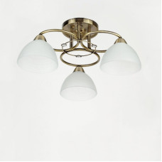 Люстра стельова Light House SH-16063/3 AB 400*400*220 бронза