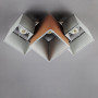 Изображение Люстра потолочная Light House SRS-16091/3 серый/коричневыйИМ Light-Deco1