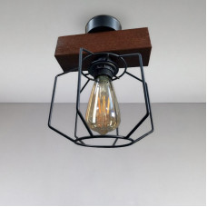 Люстра потолочная деревянная Light House SRS-16174/1 черный Люстра потолочная деревянная Light House SRS-16174/1 черный