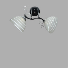 Люстра стельова Light House SRS-16197/2 чорний + хром Люстра стельова Light House SRS-16197/2 чорний + хром