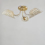 Зображення Люстра стельова кришталева Light House NM-15658/3 FGD золотоИМ Light-Deco