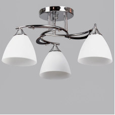 Люстра стельова Light House SH-16066/3 CR 480*480*240 хром