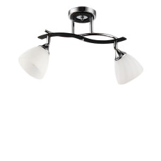 Люстра стельова Light House SRS-16334/2 хром + чорний