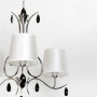 Зображення Люстра підвісна з абажурами Light House SA-16044/3 CR+WT+BK E14 хромИМ Light-Deco1