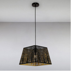 Люстра підвісна абажур Light House  LS-14644-1 BK черная
