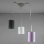 Зображення Люстра підвісна з абажурами Light House NM-14356/3 SN MIX хромИМ Light-Deco