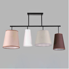 Люстра стельова Light House NM-14352/4 BK MIX чорний