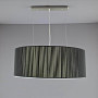 Зображення Люстра підвісна з абажуром Light House SL-10293/4P SI BK чорнаИМ Light-Deco1
