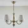 Зображення Люстра підвісна з абажурами Light House SR-10321/3P AB WH бронзаИМ Light-Deco1