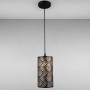 Изображение Люстра підвісна з абажуром Light House SRS-16113/1Н чорна ИМ Light-Deco 