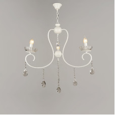 Люстра підвісна кришталева свічки Light House SRS-16396/3 білий