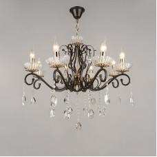 Люстра підвісна свічки Light House SRS-16395/8 чорний