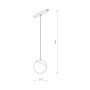 Изображение Магнитный трековый светильник Nowodvorski 10648 LVM Lid Led 1x8w 4000к 650Lm IP20 Bl ИМ Light-Deco 1 