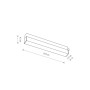 Изображение Магнитный трековый светильник Nowodvorski 10651 LVM Line Led 1x9w 4000K 440Lm IP20 Bl ИМ Light-Deco 3 