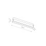 Изображение Магнитный трековый светильник Nowodvorski 10144 LVM Focus Led 9w 3000к IP20 Bl ИМ Light-Deco 1 