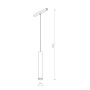 Изображение Магнитный трековый светильник Nowodvorski 10146 LVM Roller Led 9w 3000к 620Lm IP20 Bl ИМ Light-Deco 1 